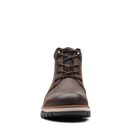 Мужские ботинки Clarks Topton Mid 26163262, коричневые