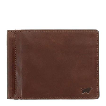 Мужской зажим для денег AREZZO RFID Dollarclip 8CS 81435, коричневый