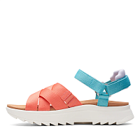 Clarks DashLite Cross 26170426 - Женские сандалии Clarks, розовые Clarks DashLite Cross 26170426 - Женские сандалии Clarks, розовые