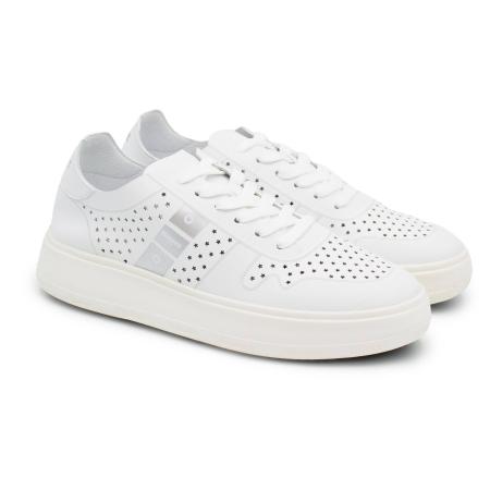 Женские кеды Blauer BLUM S3BLUM07-MIC, белые Женские кеды Blauer BLUM S3BLUM07-MIC, белые