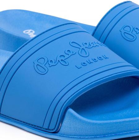 Женские сланцы Pepe Jeans London SLIDER UNISEX PLS70081, синие