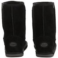 Wallaby Lo K10102 - Детские угги EMU Australia, черные Wallaby Lo K10102 - Детские угги EMU Australia, черные