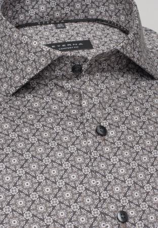 Мужская рубашка ETERNA 4028-29-E18V, коричневая