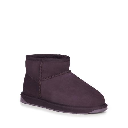 Женские угги EMU Australia Stinger Micro W10937 (жен. полусапоги из овчины (у W10937, фиолетовые