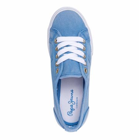 Детские кеды Pepe Jeans London BAKER CANVAS PGS30381, синие Детские кеды Pepe Jeans London BAKER CANVAS PGS30381, синие