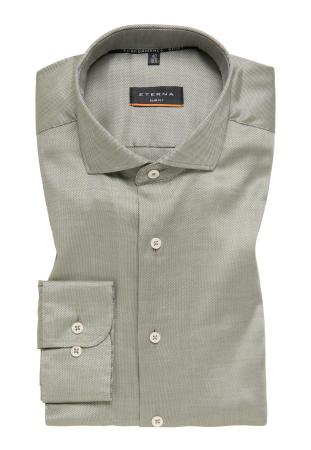 Мужская рубашка ETERNA 4102-46-F182, зеленая