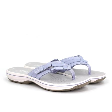 Женские вьетнамки Clarks Brinkley Sea 26158578, фиолетовые