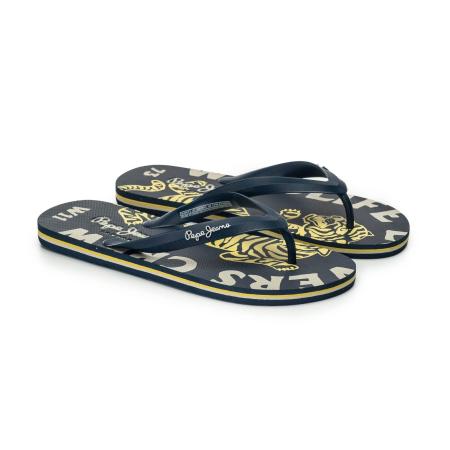 Мужские вьетнамки Pepe Jeans London WHALE CREW PMS70085, синие