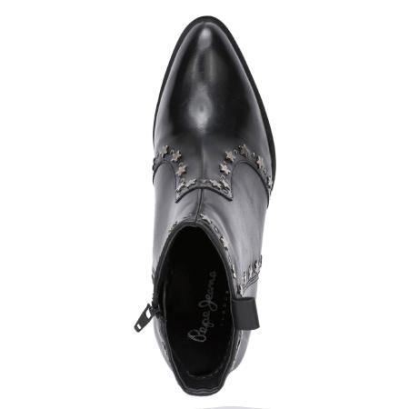 Женские полусапоги Pepe Jeans London WATERLOO STARS PLS50312, черные