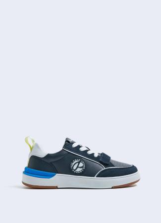 Детские кеды Pepe Jeans London BAXTER PATCH BOY PBS30524, синие