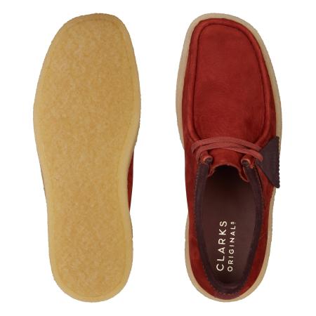 Мужские кеды Clarks Wallabee Cup 26162437, красные