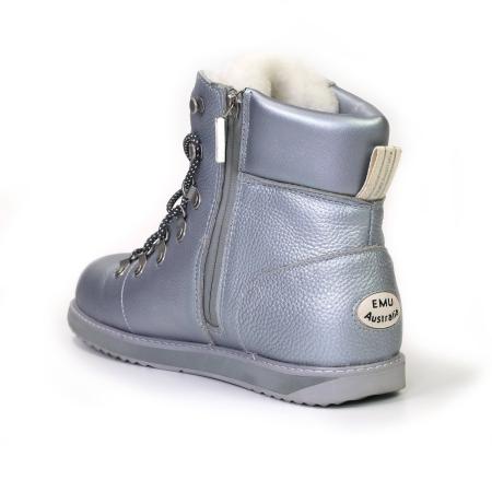 Женские высокие ботинки EMU Australia Larawag W12648, серебряные