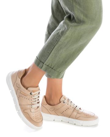 Женские кеды CARMELA LEATHER LADIES SHOES 68245, бежевые