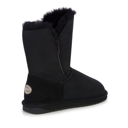 Женские полусапоги из овчины (угги) EMU Australia Ankaa W12615, черные