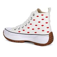 KAYA MID FLY B51-3714-03 - Женские высокие кеды British Knights, белые