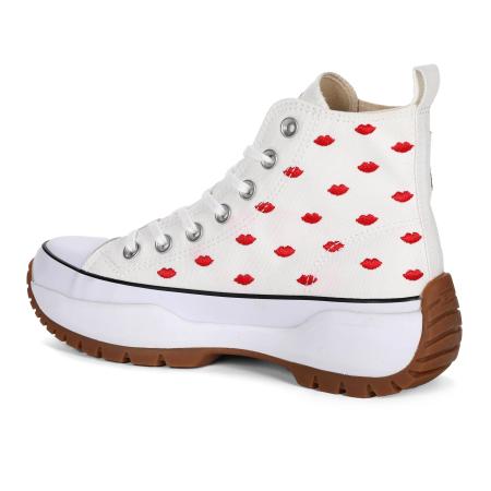 Женские высокие кеды British Knights KAYA MID FLY B51-3714-03, белые