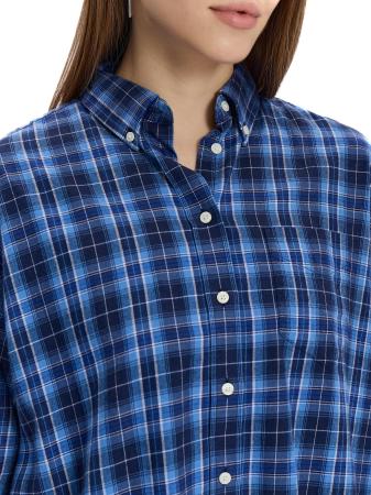 FLANNEL CHECK RELAXED SHIRT 4300052