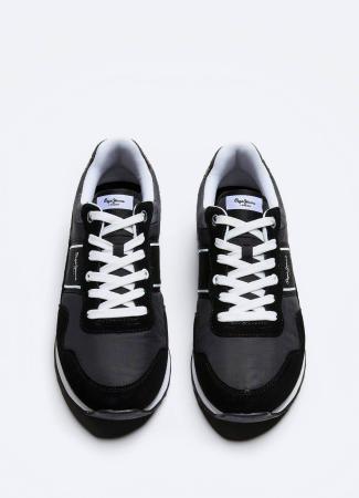 Мужские кроссовки Pepe Jeans London CROSS 4 SAILOR PMS30702, черные