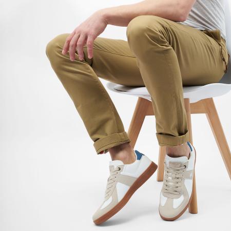 Мужские кеды Beverly Hills Polo Club OXFORD MIX BHM515200, белые