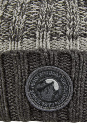 Мужская шапка Camel Active Knitted Beanie 406530-8M53, черная