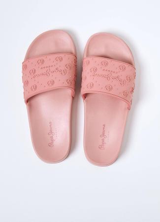 Женские сланцы Pepe Jeans London SLIDER SPORT PLS70107, розовые
