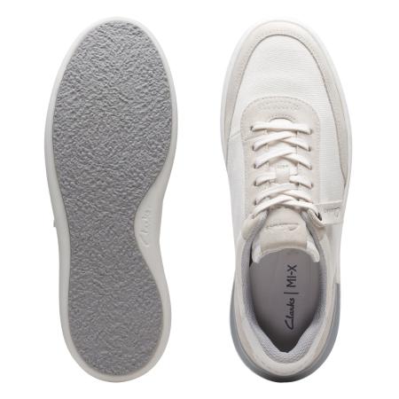 Мужские кеды Clarks Clarks CourtLite Tor 26170209, белые Мужские кеды Clarks Clarks CourtLite Tor 26170209, белые
