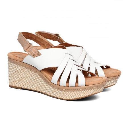 Женские босоножки Clarks Clarks Elleri Grace 26171534, белые