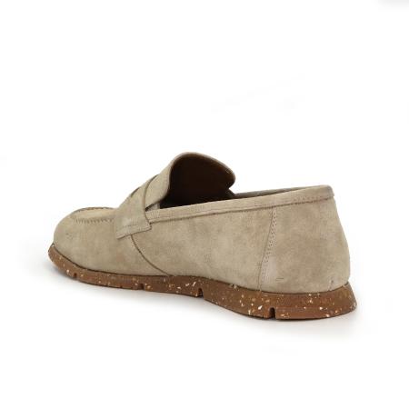 Мужские мокасины Bugatti 33307199-1400, бежевый