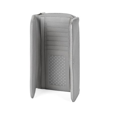 Женский кошелек ARA Bags Bari 16-20619, серебряный