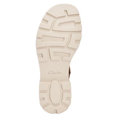 Женские сандалии Clarks Coast Shine 26171728, коричневые