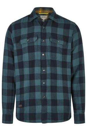 Мужская рубашка Camel Active Longsleeve Shirt 409134-8S34, серая