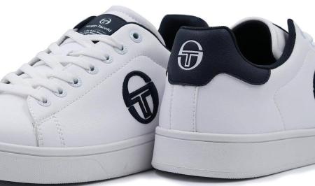 Мужские кеды Sergio Tacchini Cupsole Basic STM124001, белые Мужские кеды Sergio Tacchini Cupsole Basic STM124001, белые
