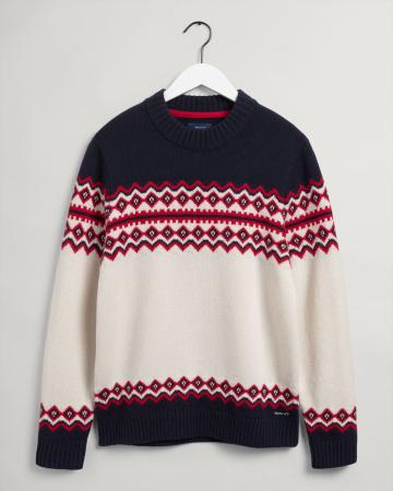 HOLIDAY FAIR ISLE C-NECK 8060016