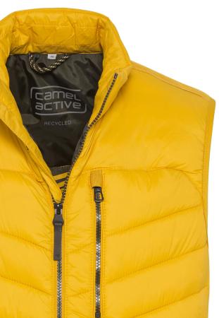 Мужской жилет утеплённый Camel Active waistcoat 460200-6E52, желтый
