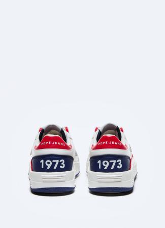 Детские кеды Pepe Jeans London KURT BASKET PBS30479, белые