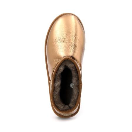 Женские угги EMU Australia Aarons Glossy W12922, золотые