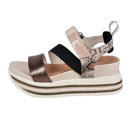 Женские босоножки Bugatti Jil 43191483-5058, бежевые