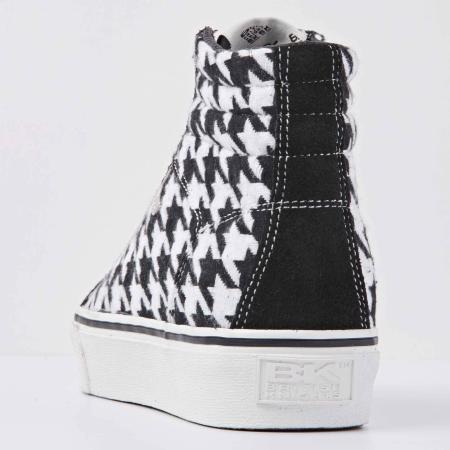 Женские высокие кеды British Knights MACK MID PLATFORM B48-3716-02, черные