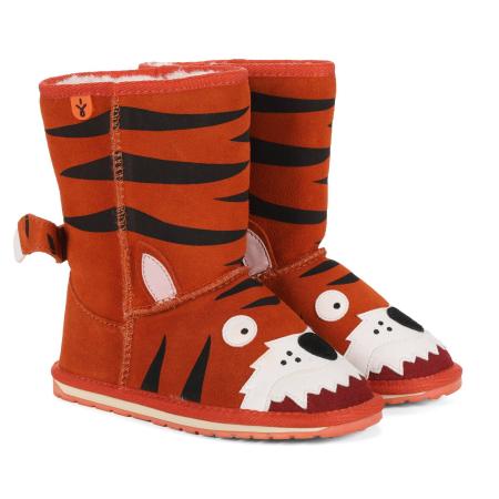 Детские полуугги EMU Australia Tiger K10686, оранжевые Детские полуугги EMU Australia Tiger K10686, оранжевые