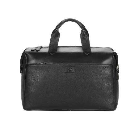 Мужская сумка дорожная Royalfinch LEATHER HAND BAG RF43177, черная