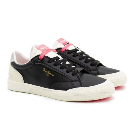 Женские кеды Pepe Jeans London KENTON VINTAGE WOMAN PLS31285, черные Женские кеды Pepe Jeans London KENTON VINTAGE WOMAN PLS31285, черные
