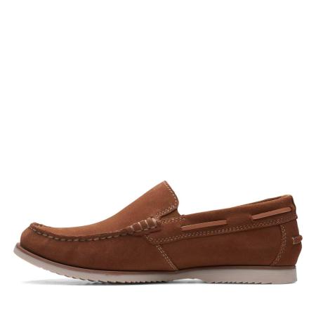 Мужские мокасины Clarks Noonan Step 26159474, коричневые Мужские мокасины Clarks Noonan Step 26159474, коричневые