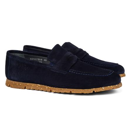 Мужские мокасины Bugatti 33307350-1400, синие