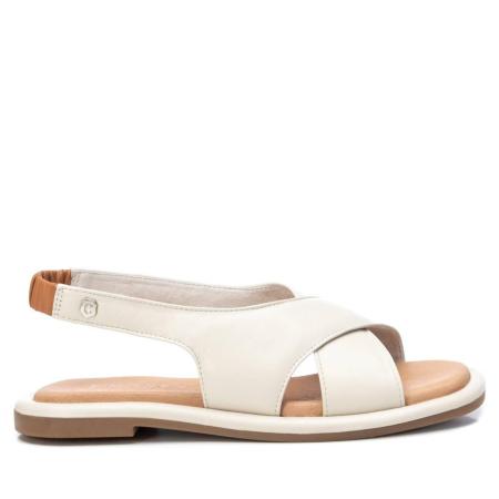 Женские сандалии CARMELA LEATHER LADIES SANDALS 68528, бежевые