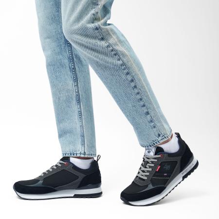 Мужские кроссовки Beverly Hills Polo Club BEVERLY MIX BHM513100, черные