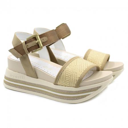 Женские босоножки Bugatti Jil 43191484-6954, бежевые