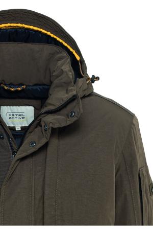 Мужская куртка Camel Active Jacket 420074-8U93, коричневая Мужская куртка Camel Active Jacket 420074-8U93, коричневая