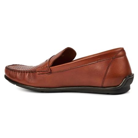 Мужские мокасины Clarks 22207314, коньячные