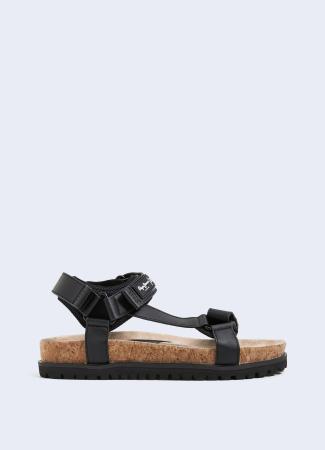 Мужские сандалии Pepe Jeans London URBAN SANDAL CORK PMS90094, черные