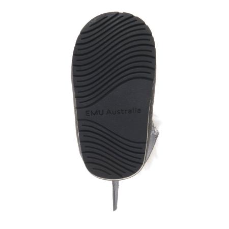 Малыши ботинки из овчины (угги) EMU Australia Shark Walker B12344, серые